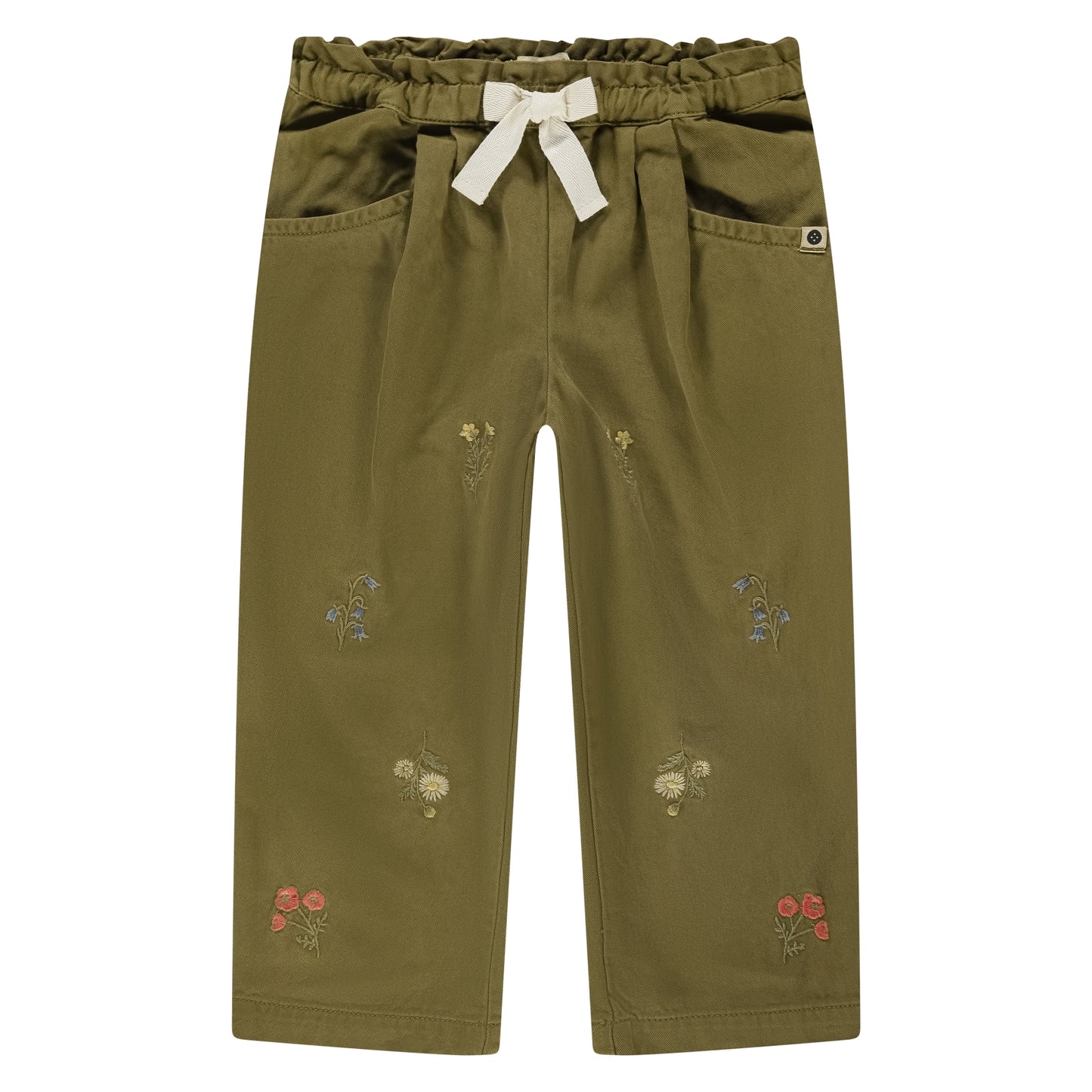 STAINS AND STORIES - ARMY GEBLOEMDE BROEK