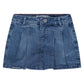 STAINS AND STORIES - MEDIUM BLUE DENIM SKORT