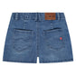 STAINS AND STORIES - MEDIUM BLUE DENIM SKORT