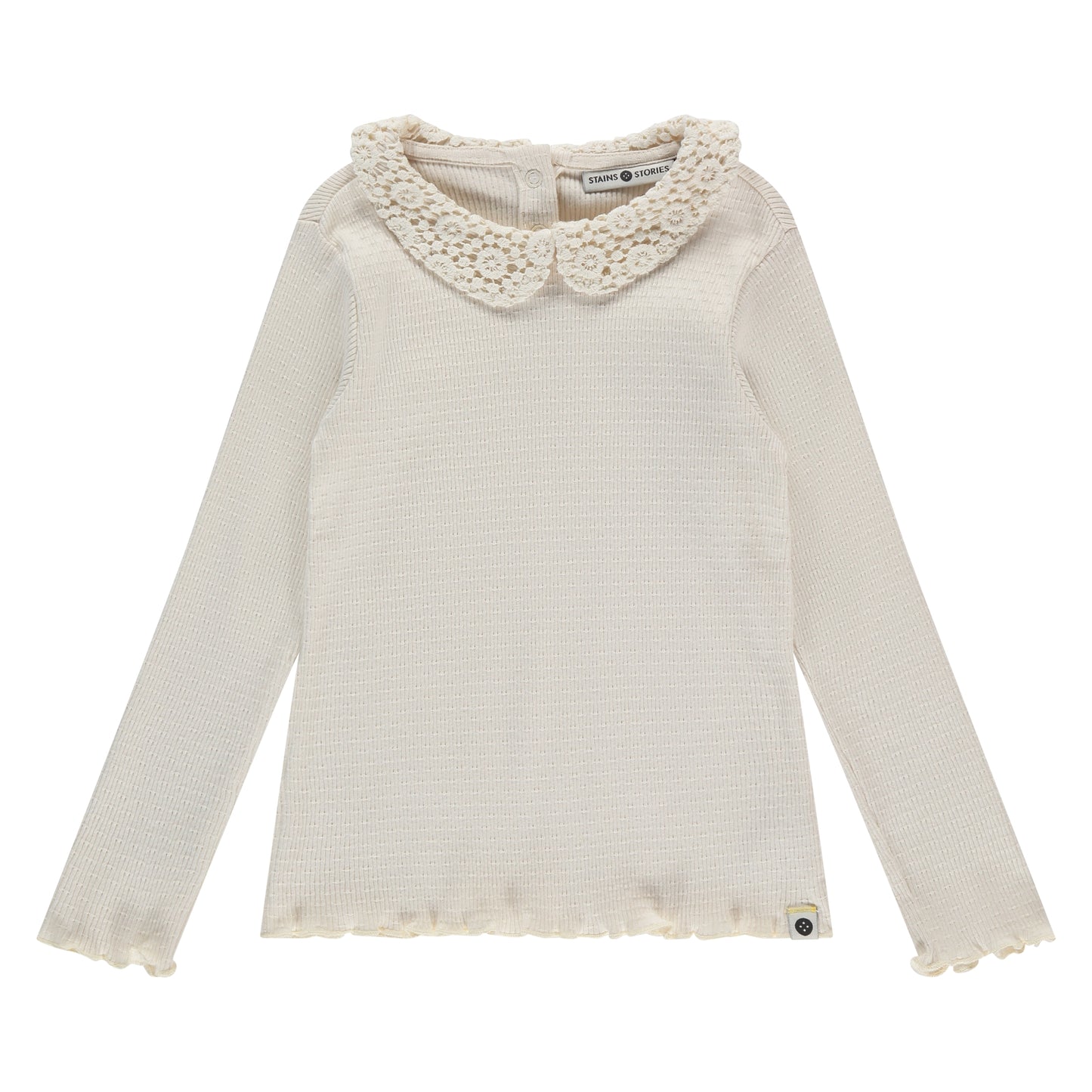 STAINS AND STORIES - LANGE MOUW MET KRAAGJE IVORY