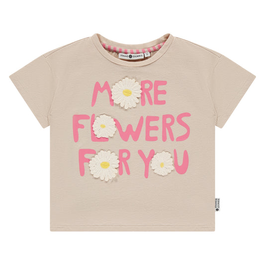STAINS AND STORIES - T-SHIRT MORE FLOWERS FOR YOU