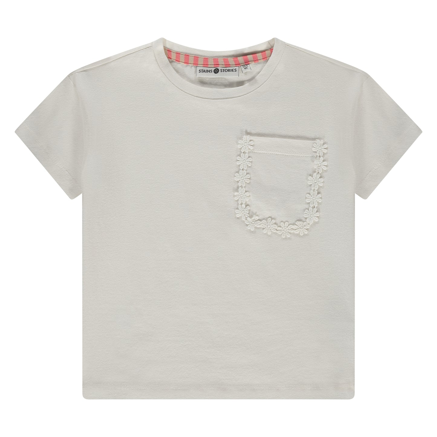 STAINS AND STORIES - IVORY T-SHIRT
