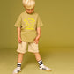 STAINS AND STORIES - STONE CARGO SHORT