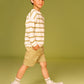 STAINS AND STORIES - SWEATSHORT GRASS WIDE FIT