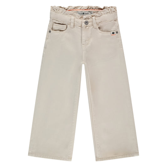 STAINS AND STORIES - IVORY WIDE LEG