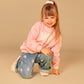 STAINS AND STORIES - AMORE BLUSH SWEATER