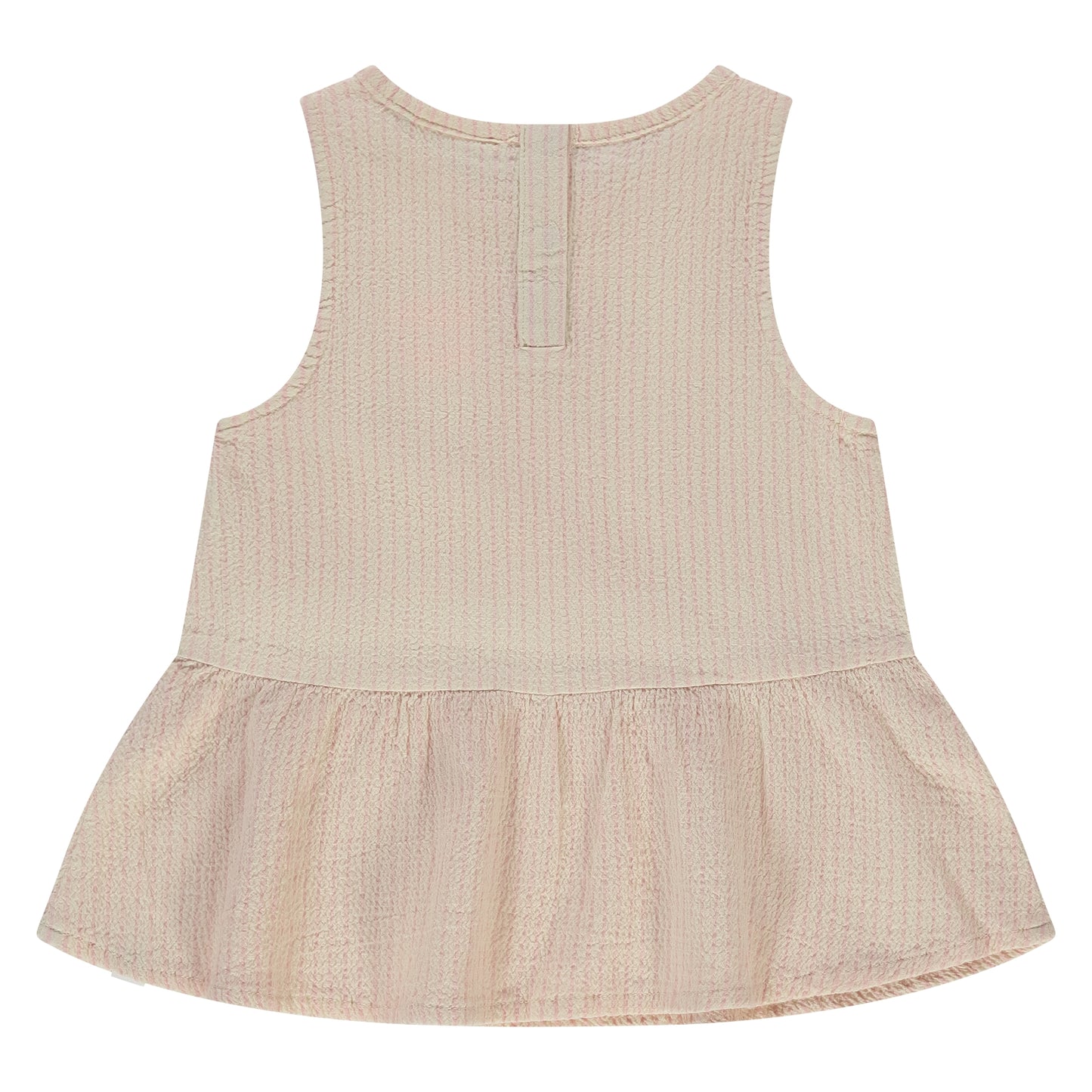 STAINS AND STORIES - PEPLUM TOP BLUSH