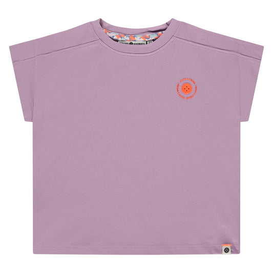 STAINS AND STORIES - LILAC T-SHIRT CIAO BELLA