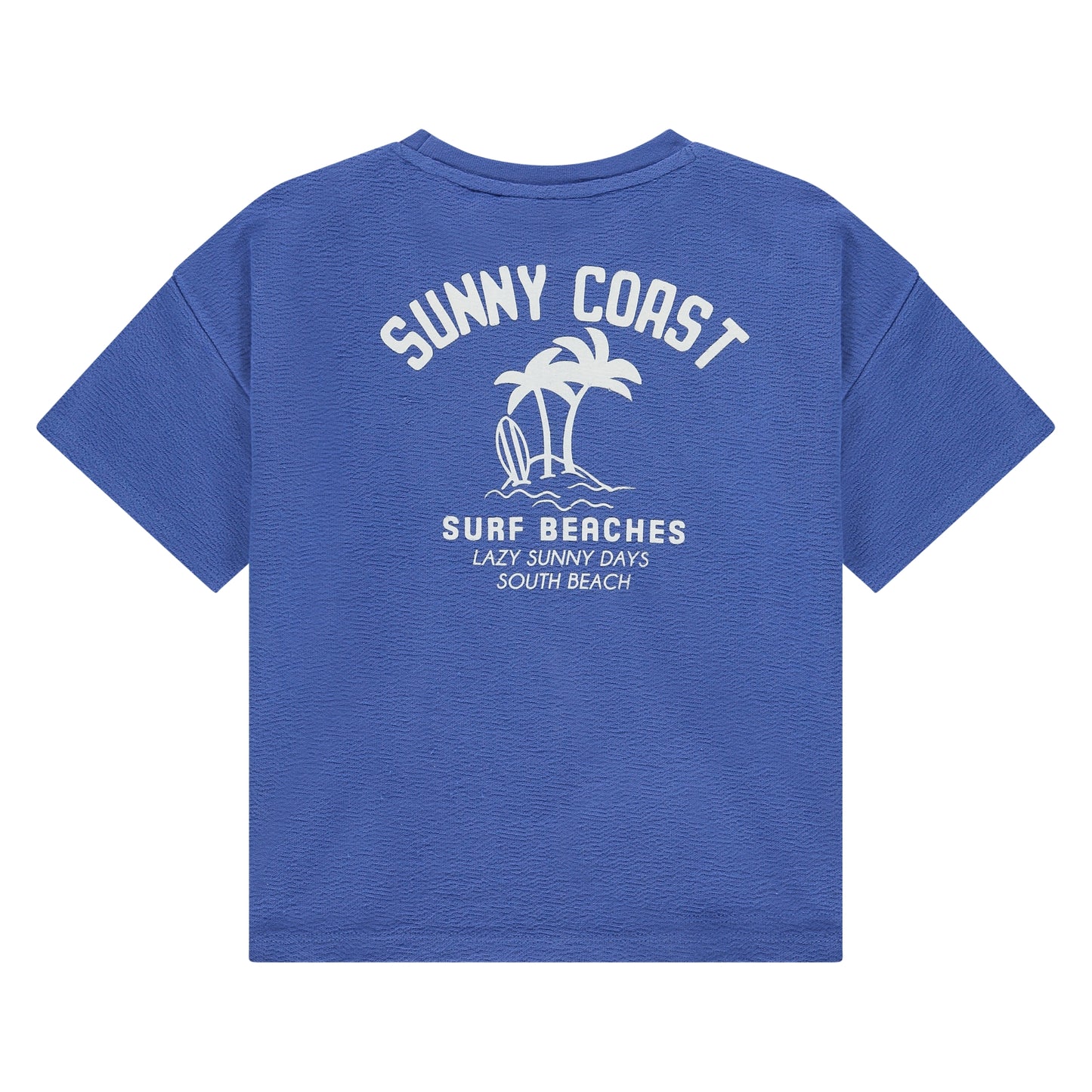 STAINS AND STORIES - ROYAL BLAUW T-SHIRT