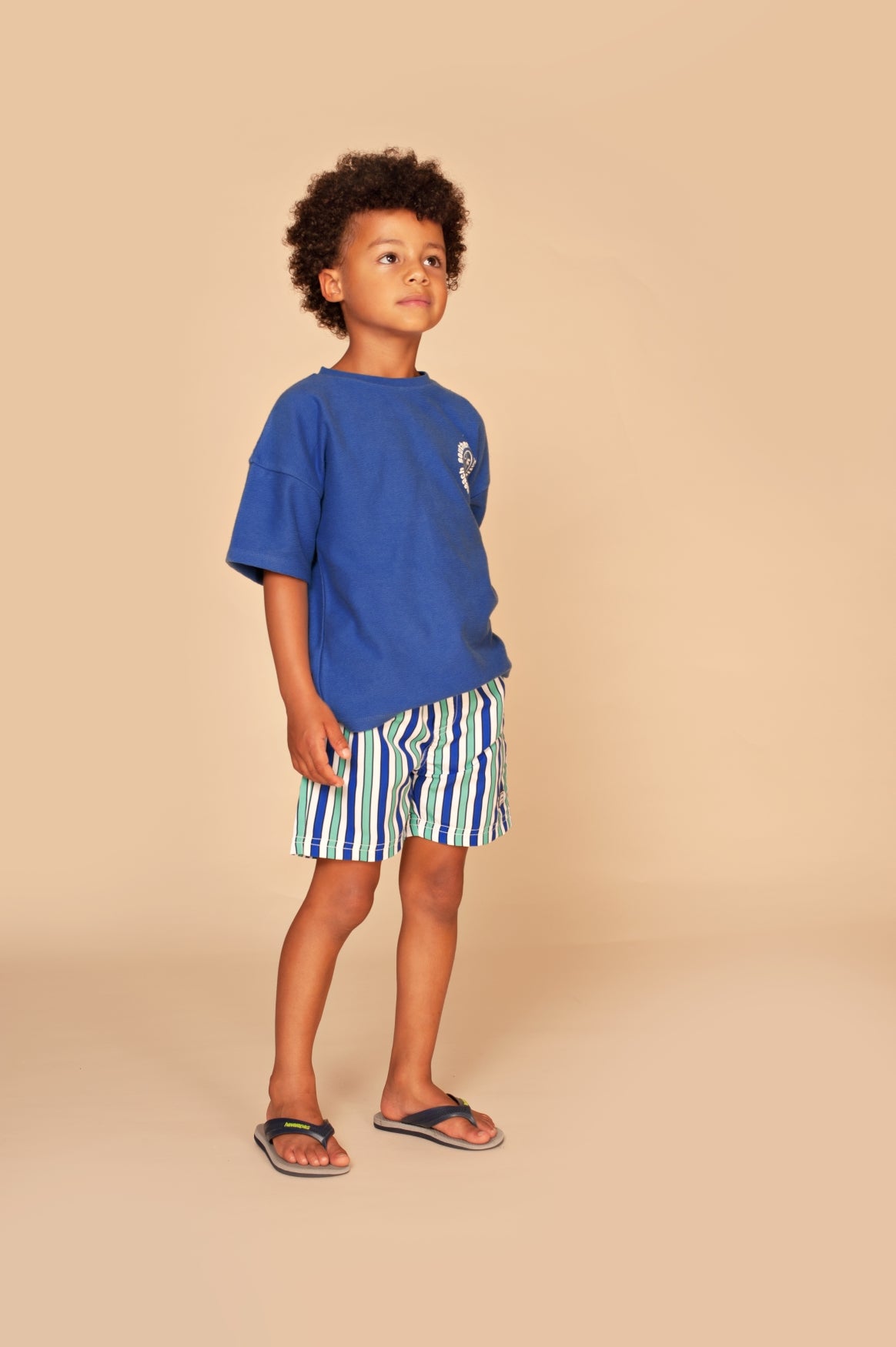 STAINS AND STORIES - ROYAL BLAUW T-SHIRT