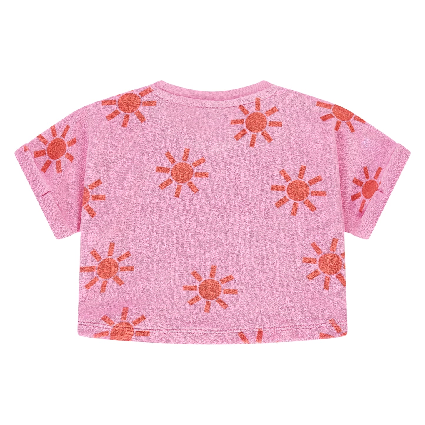STAINS AND STORIES - BADSTOF T-SHIRT NEON PINK