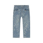 STAINS AND STORIES - LIGHT BLUE DENIM BLOK