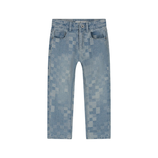 STAINS AND STORIES - LIGHT BLUE DENIM BLOK