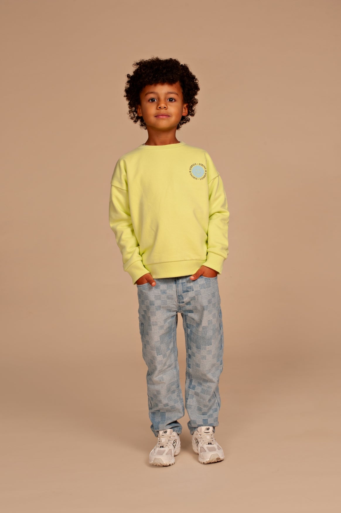STAINS AND STORIES - LIGHT BLUE DENIM BLOK