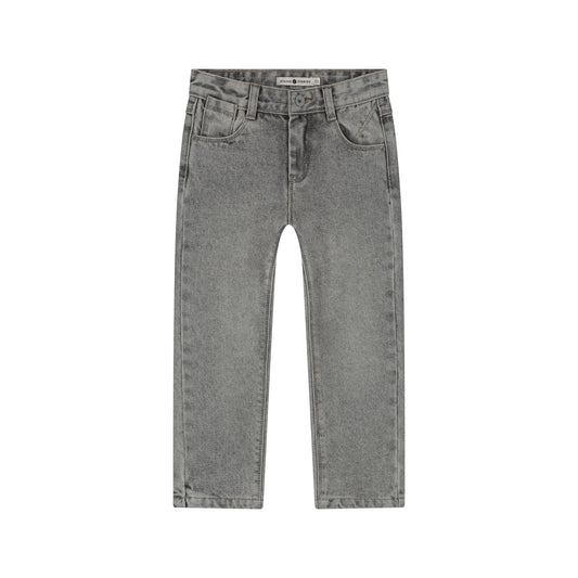STAINS AND STORIES - LIGHT GREY DENIM BROEK