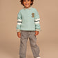 STAINS AND STORIES - LIGHT GREY DENIM BROEK