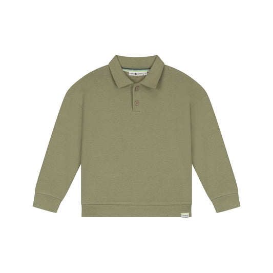 STAINS AND STORIES - ARMY POLO SHIRT