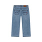 STAINS AND STORIES - LIGHT BLUE DENIM JEANS