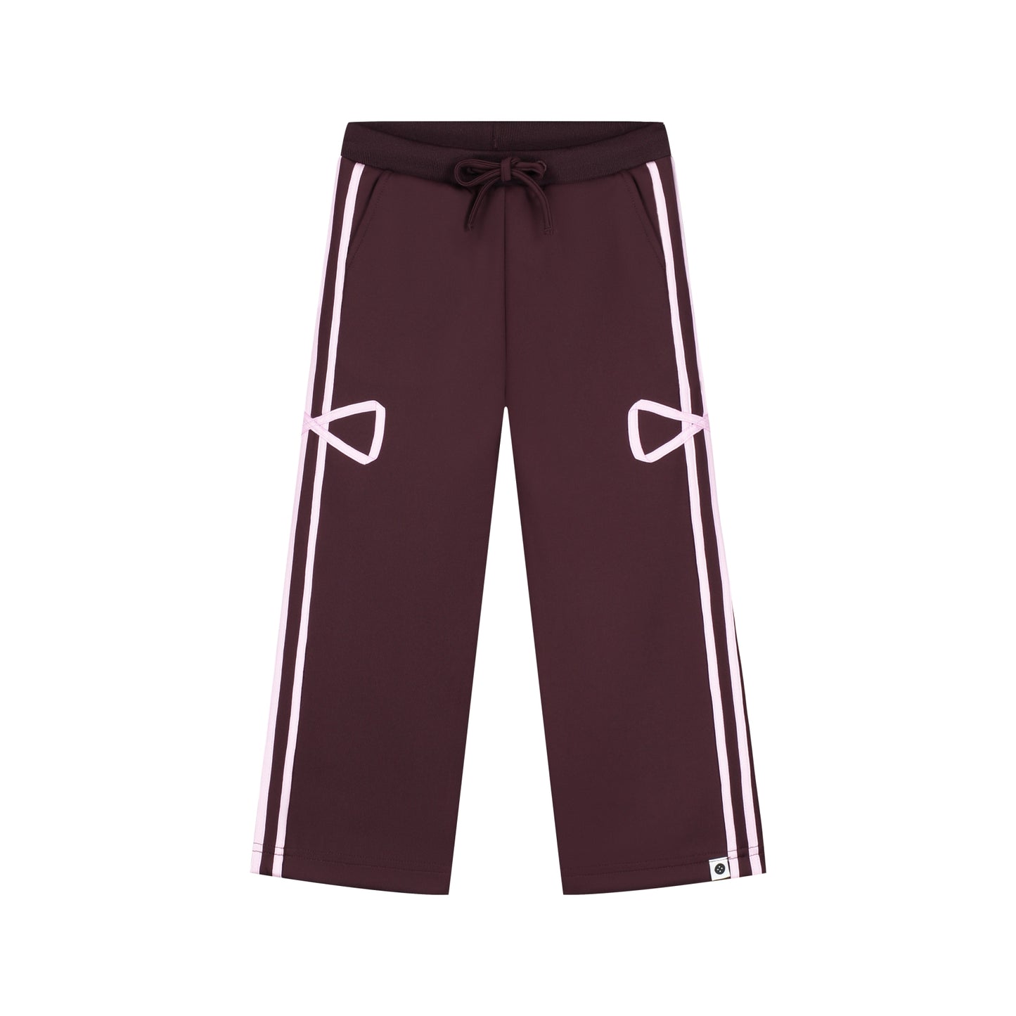 STAINS AND STORIES - WINE RED TRACK BROEK
