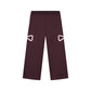 STAINS AND STORIES - WINE RED TRACK BROEK