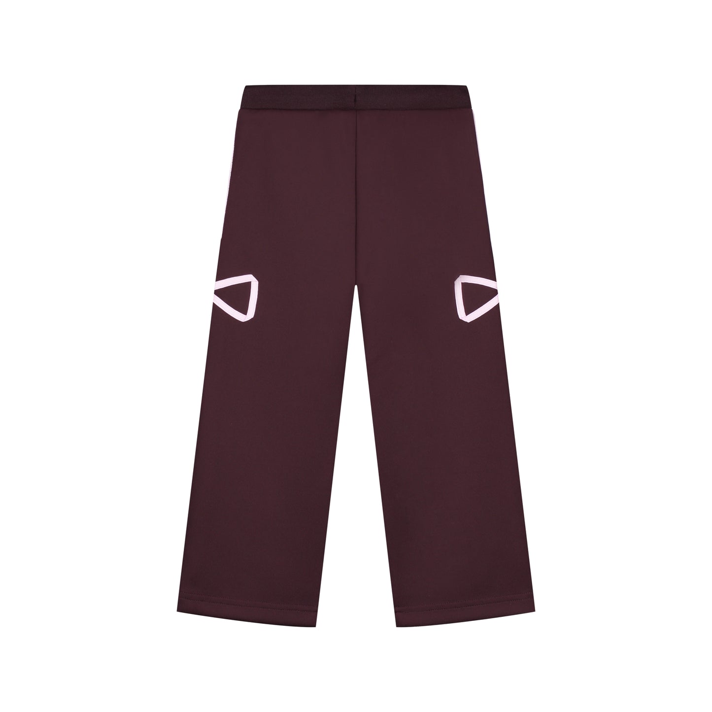 STAINS AND STORIES - WINE RED TRACK BROEK