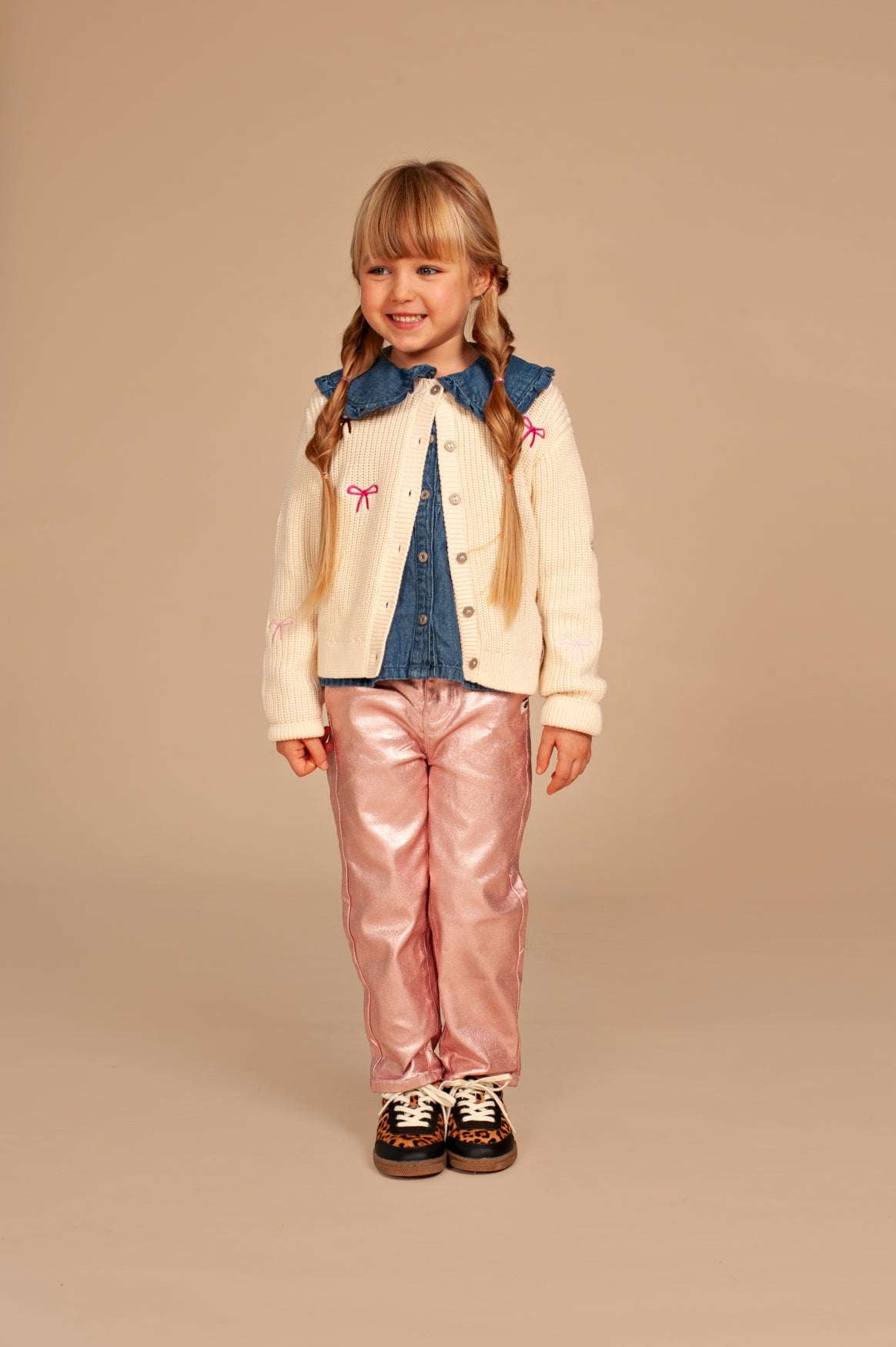 STAINS AND STORIES - ROZE GLAM BROEK