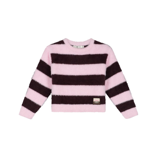 STAINS AND STORIES - WINE RED/ROZE SHIRT