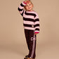 STAINS AND STORIES - WINE RED/ROZE SHIRT