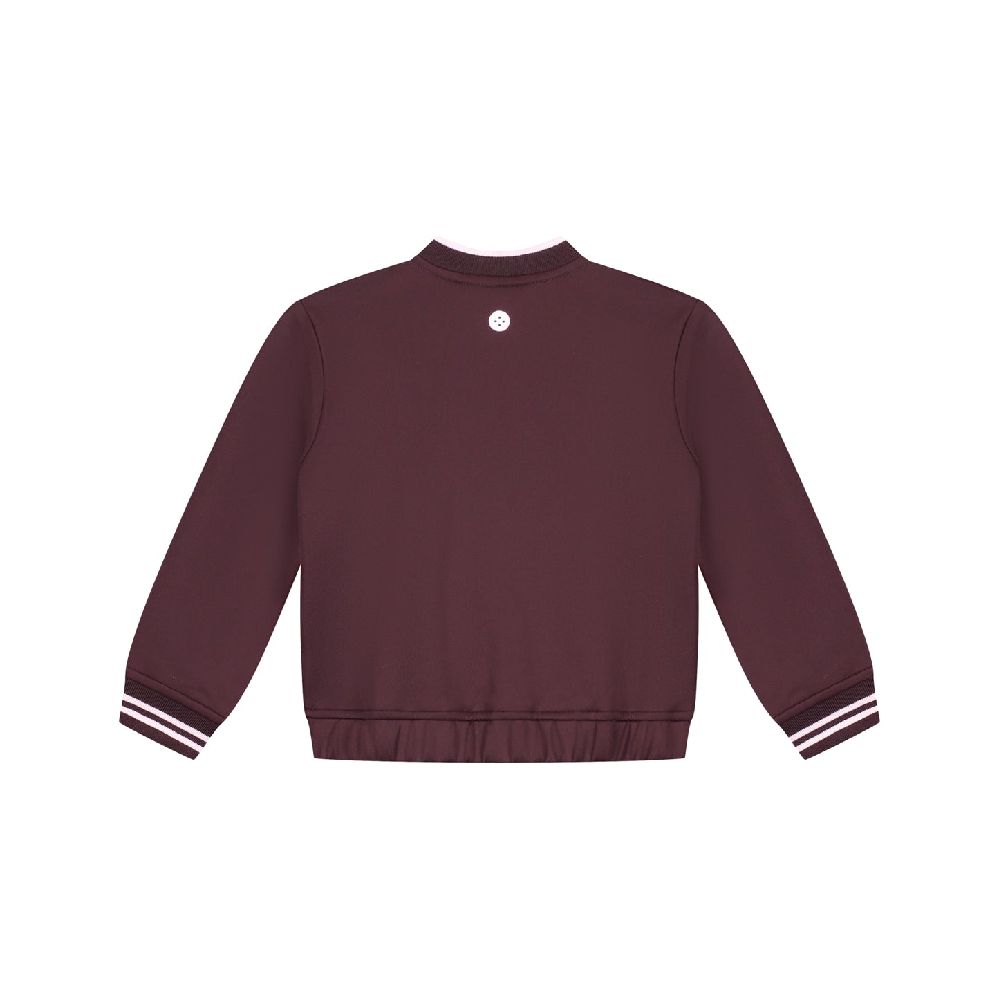 STAINS AND STORIES - TRACK VEST WINE RED