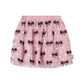 STAINS AND STORIES - WINE RED / ROZE STRIKJES ROK