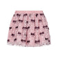 STAINS AND STORIES - WINE RED / ROZE STRIKJES ROK