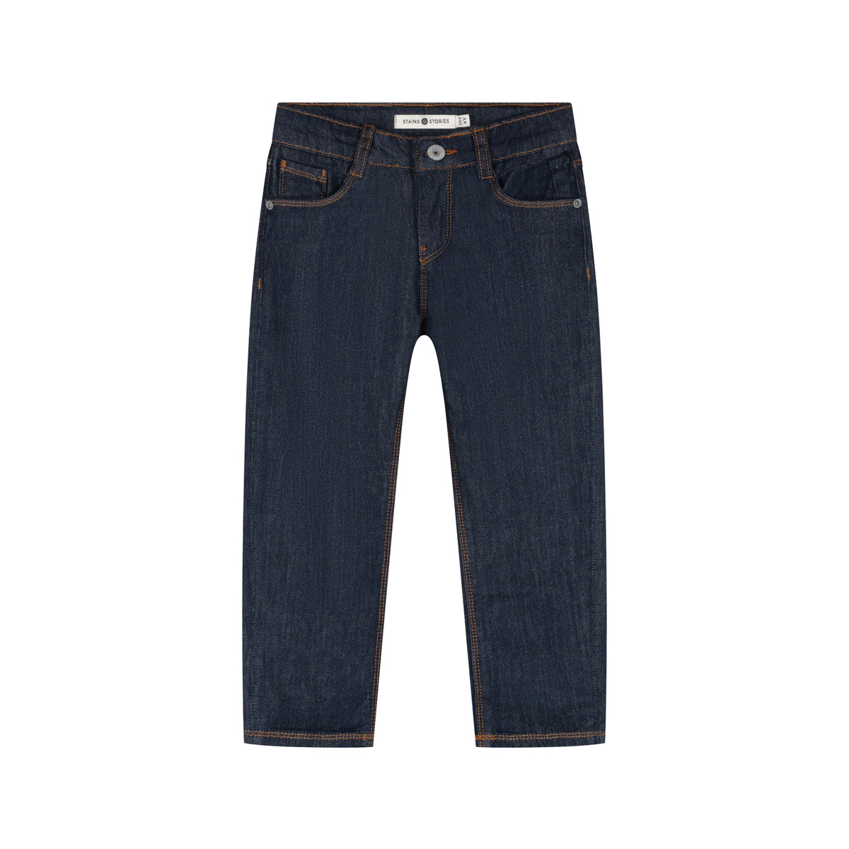 STAINS AND STORIES - DARK BLUE DENIM