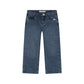 STAINS AND STORIES - WIDE LEG MEDIUM BLUE DENIM