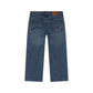 STAINS AND STORIES - WIDE LEG MEDIUM BLUE DENIM