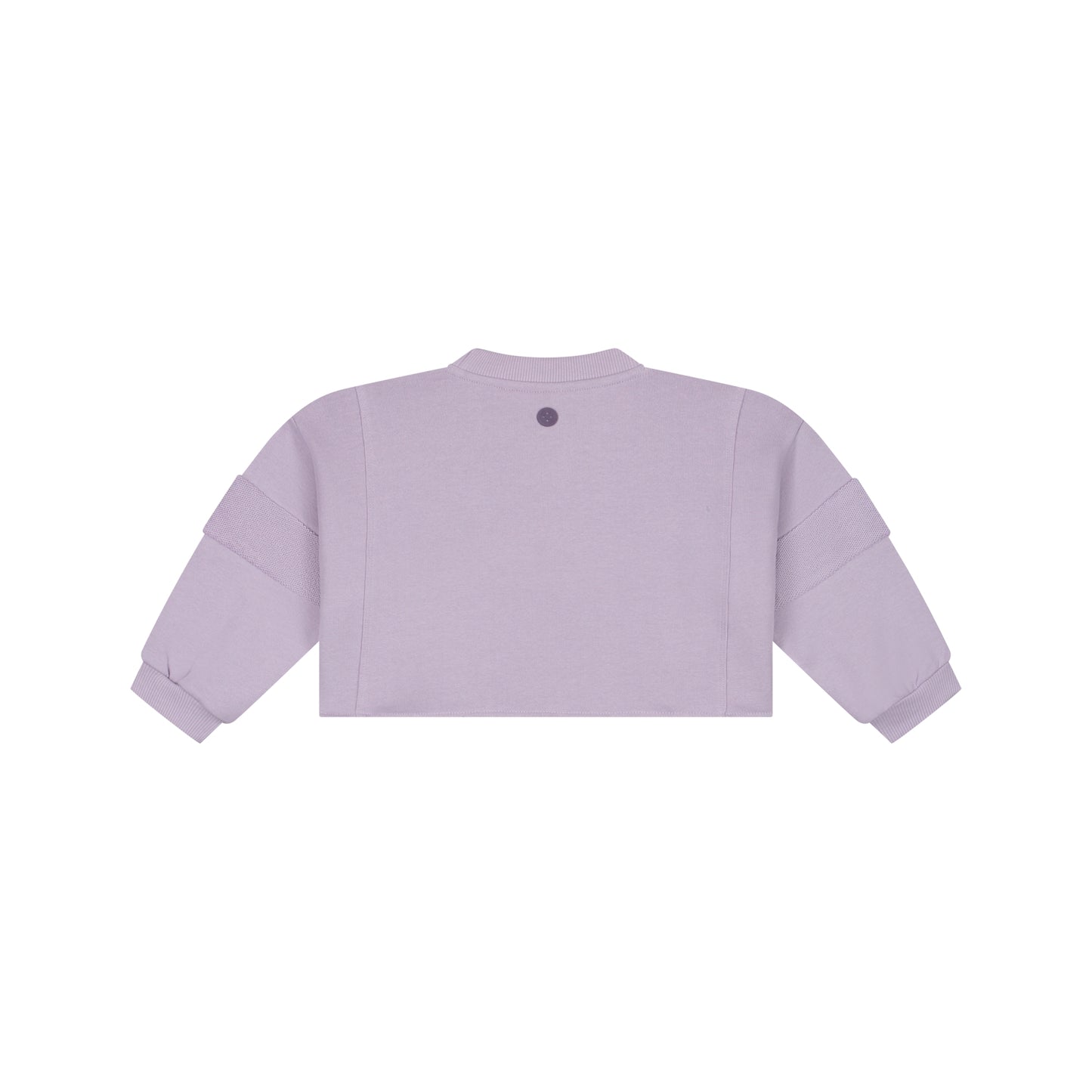 STAINS AND STORIES - CROPPED SWEATER LILAC