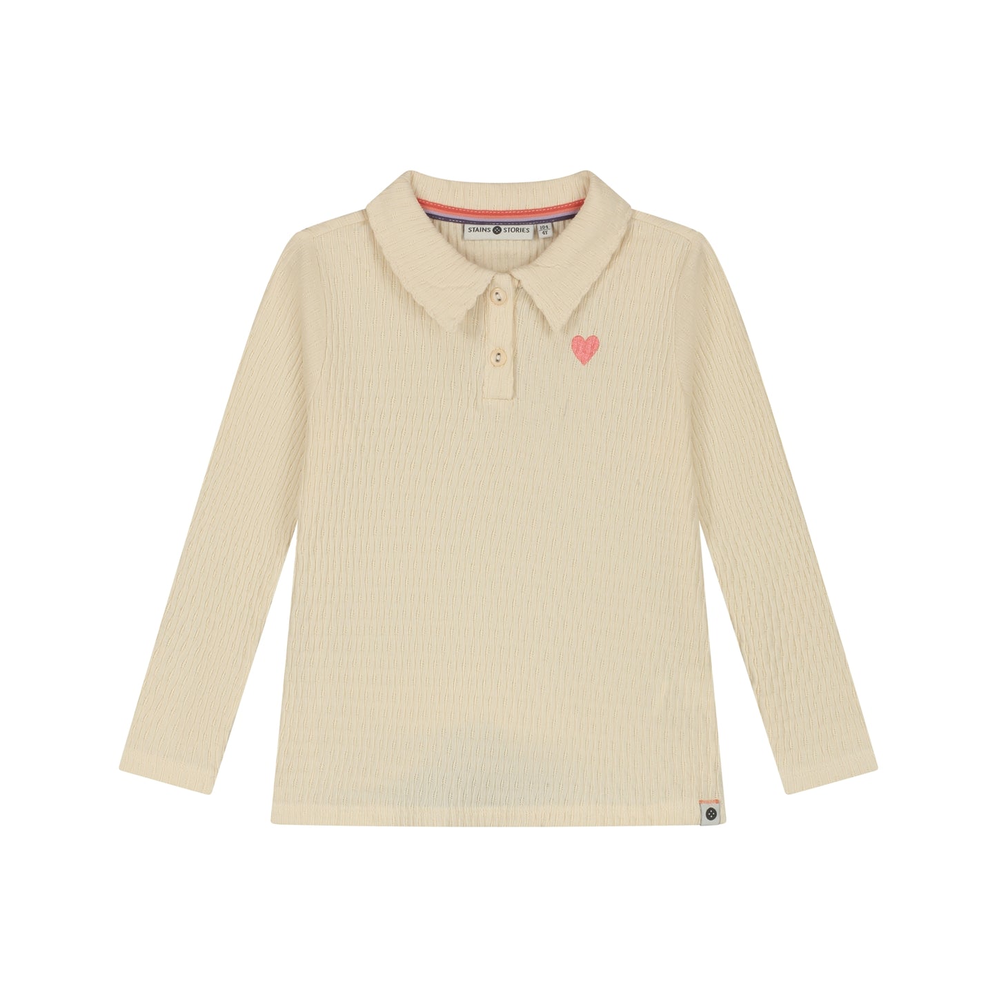 STAINS AND STORIES - CREAM POLO