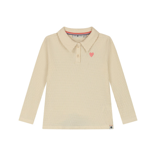 STAINS AND STORIES - CREAM POLO