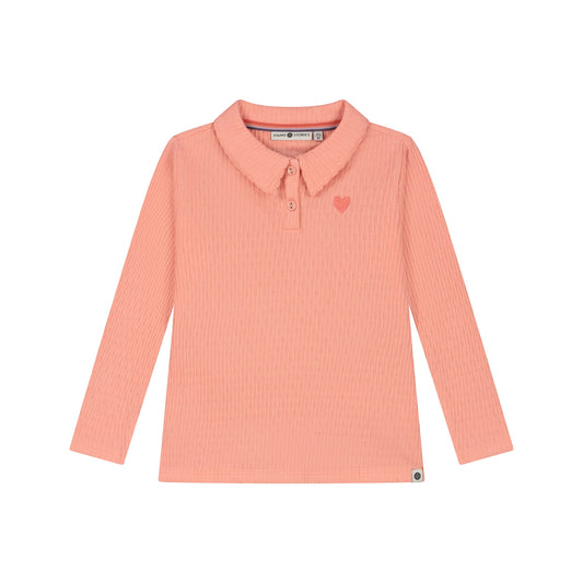STAINS AND STORIES - SALMON POLO
