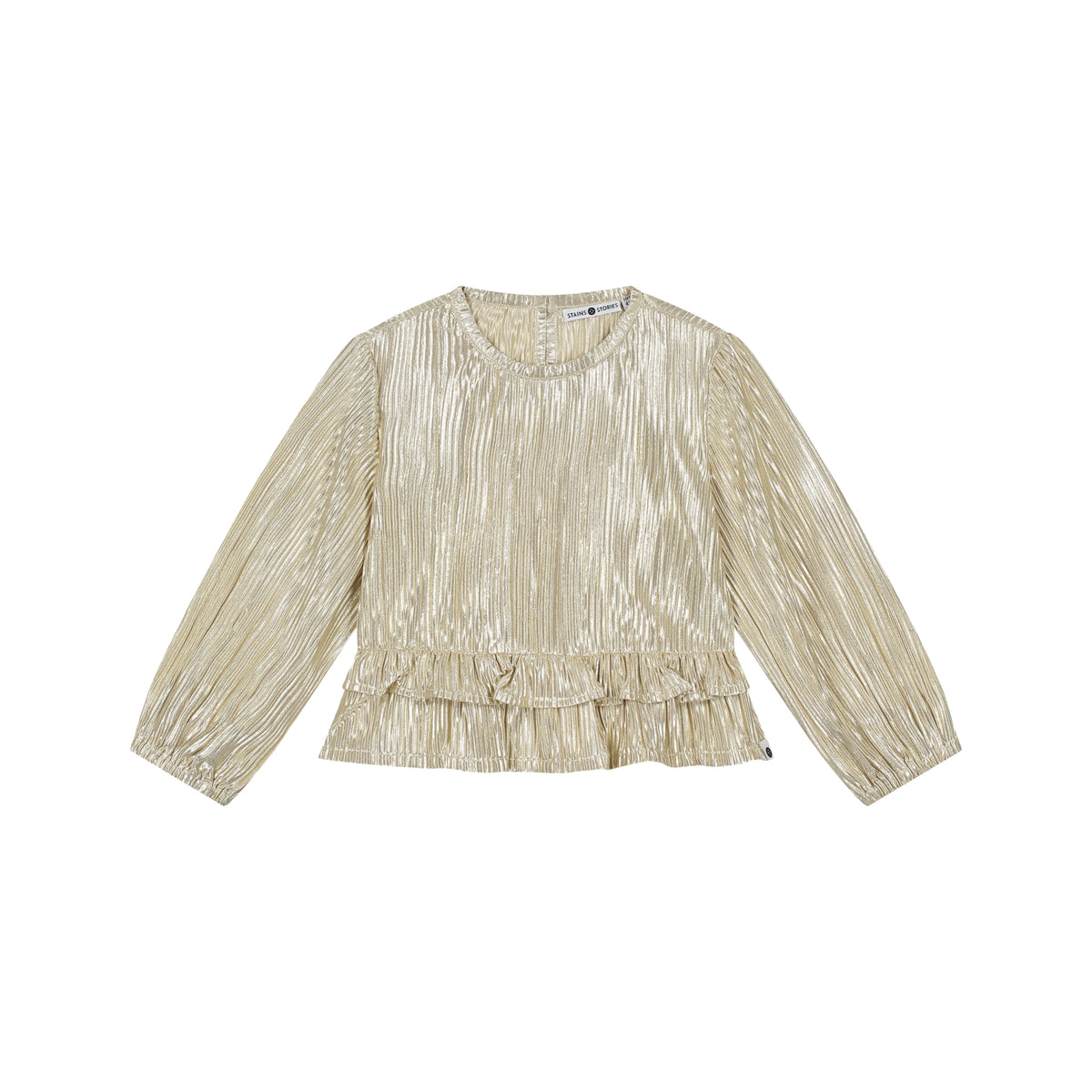 STAINS AND STORIES - GOLD BLOUSE