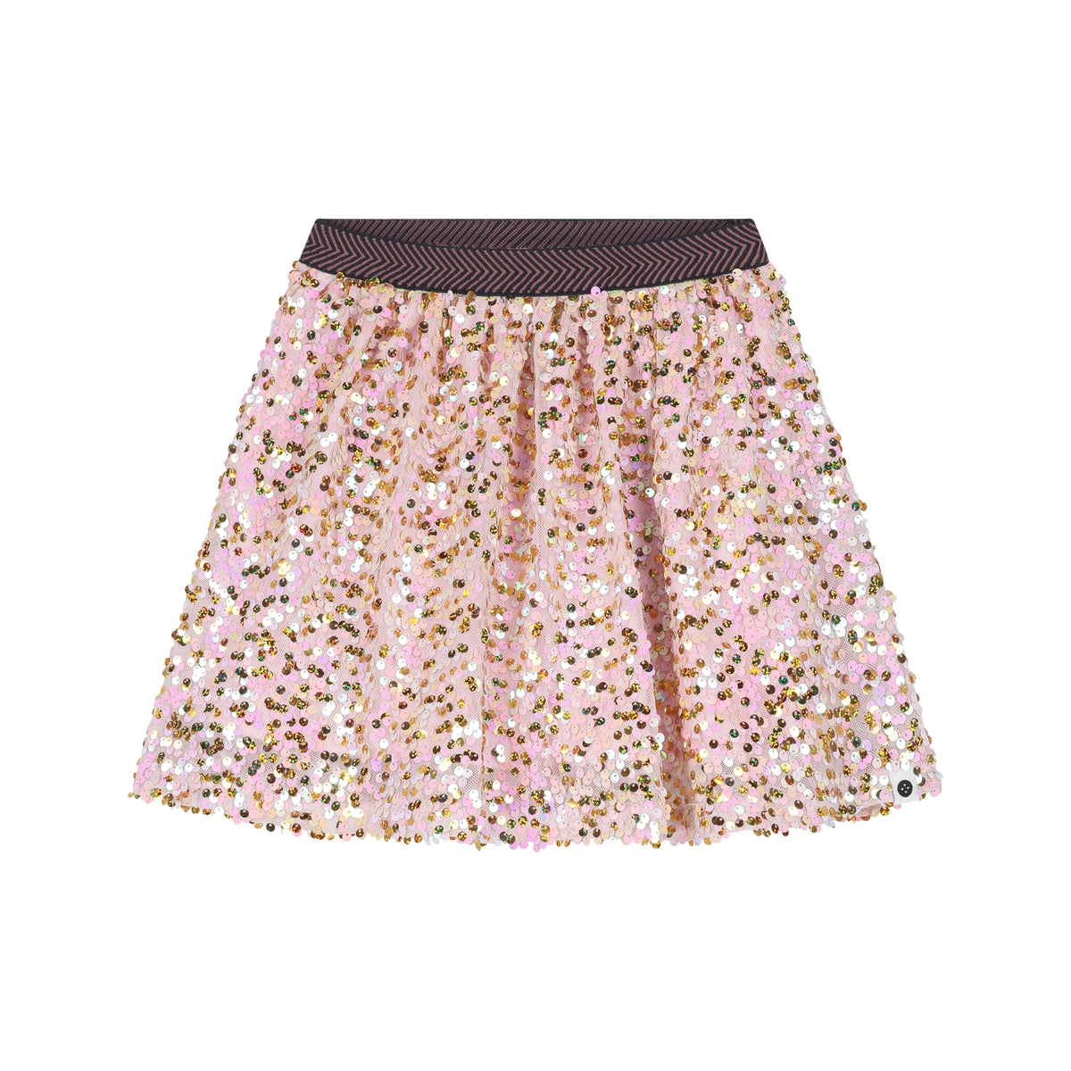 STAINS AND STORIES - PAILLETEN ROK BLUSH
