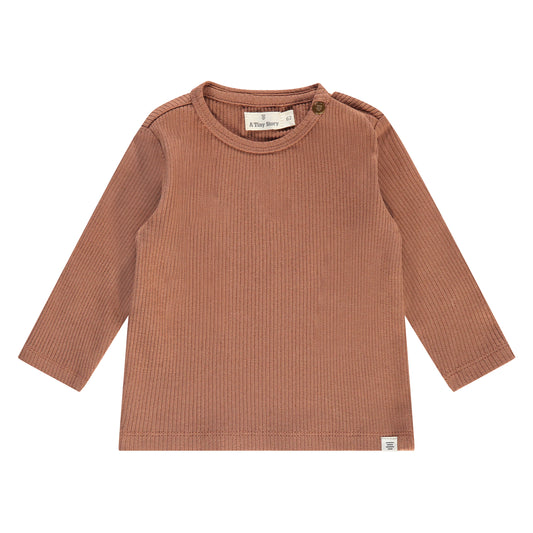 A TINY STORY - LONGSLEEVE MOCHA