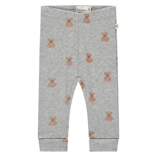 A TINY STORY - GREY MELANGE BEER LEGGING