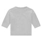 A TINY STORY - LIGHT GREY MELANGE PULLOVER