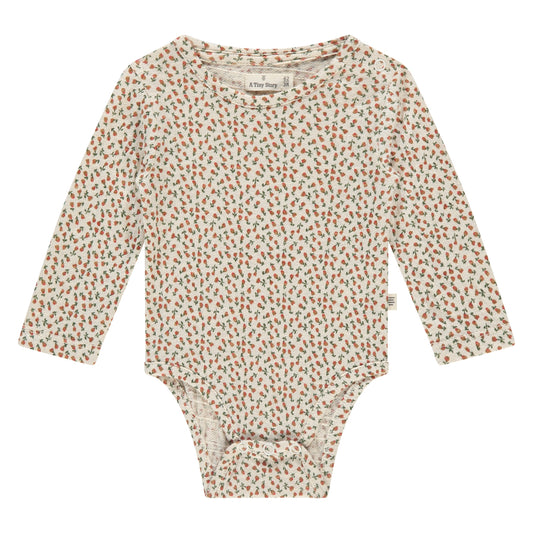 A TINY STORY - SNOW BLOEMETJES ROMPER