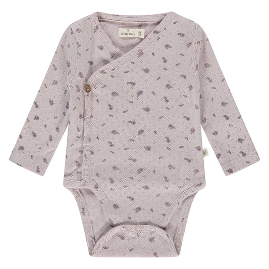 A TINY STORY - ROMPER MAUVE