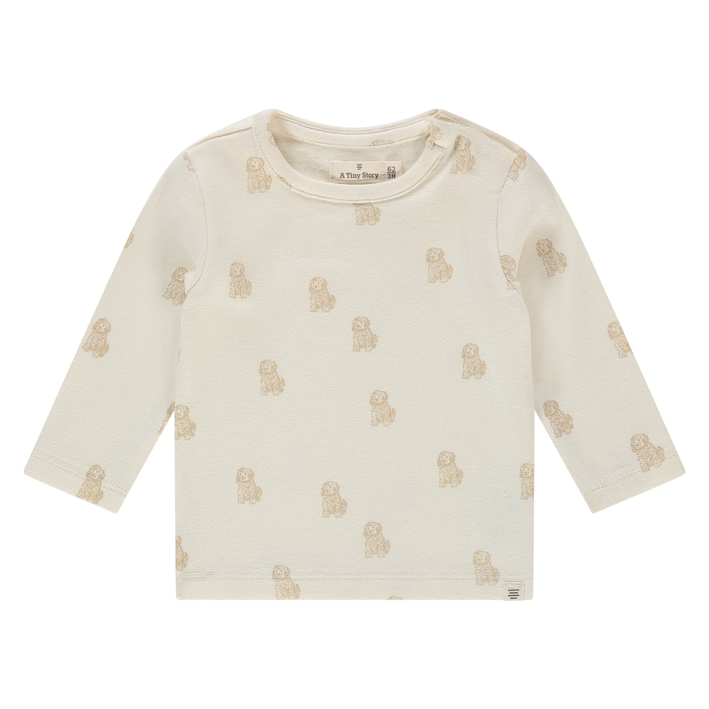 A TINY STORY - SHIRT LABRADOODLE ECRU
