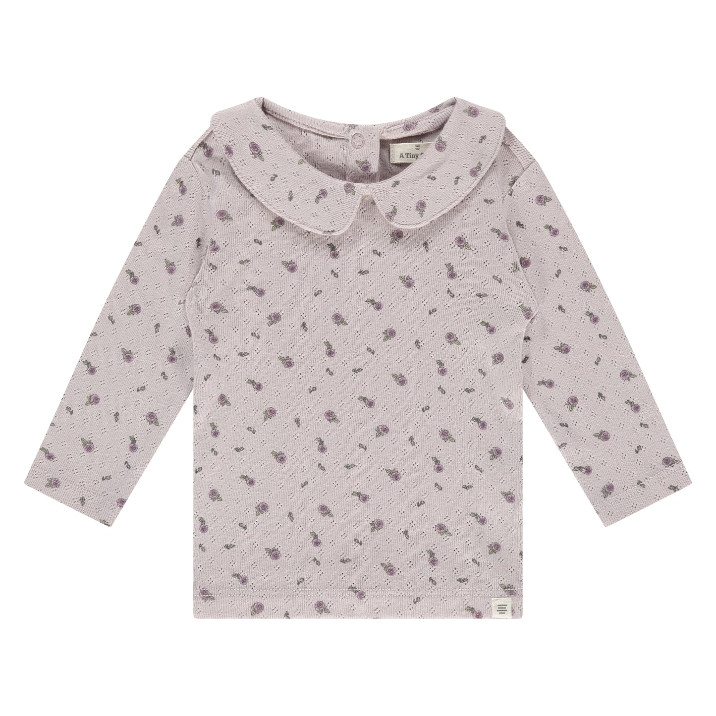 A TINY STORY - SHIRT MET KRAAG MAUVE
