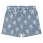 A TINY STORY - BABY SHORT LIGHT BLUE PALM