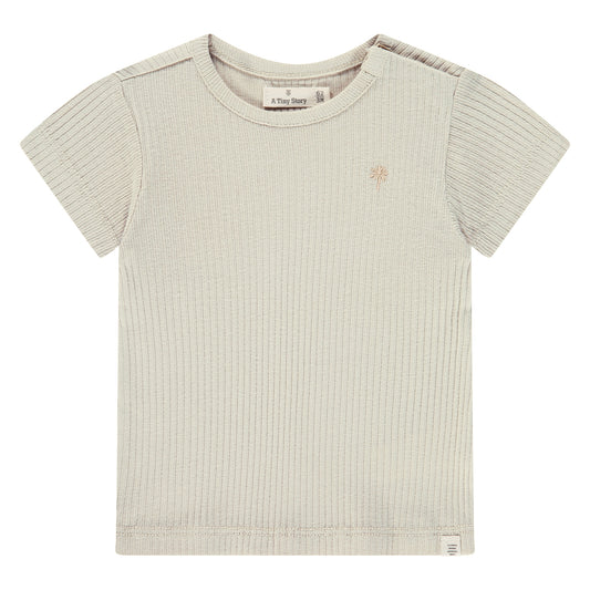 A TINY STORY - ECRU T-SHIRT