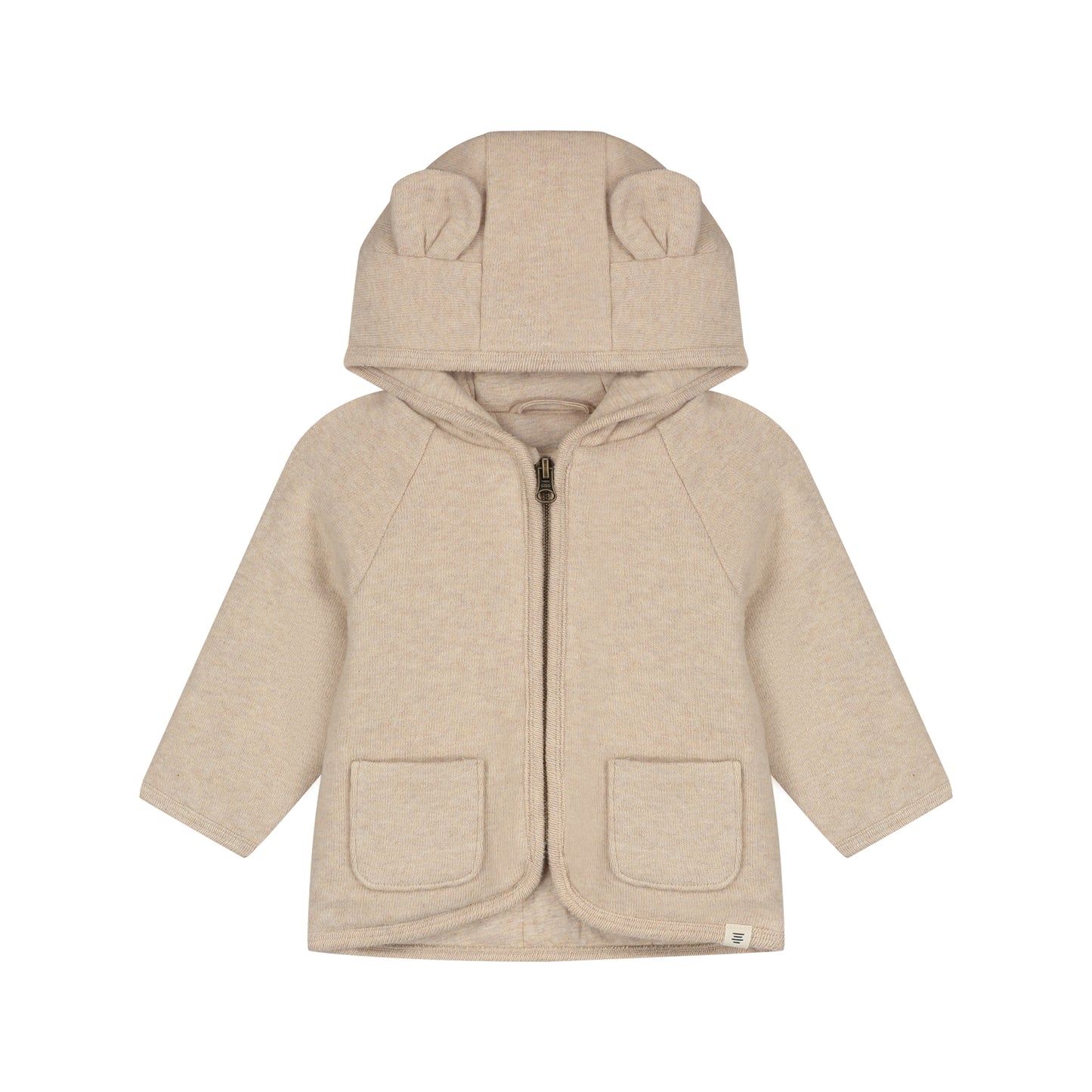 A TINY STORY - BABYJASJE MET OORTJES BEIGE MELANGE